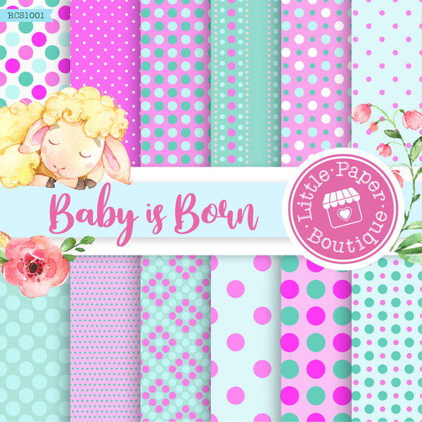 Baby Is Born Digital Paper RCS1001B