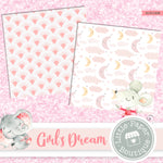 Girl's Dream Digital Paper RCS1008B