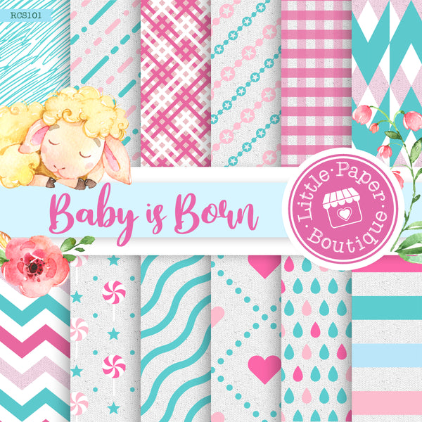 Baby is Born Digital Paper RCS101B