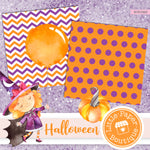 Halloween Digital Paper RCS1020B