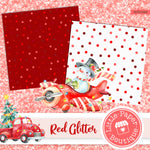 Red Glitter Digital Paper RCS1025B