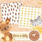 Bear Kitty Digital Paper RCS1028B
