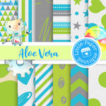 Aloe Vera Digital Paper RCS106B