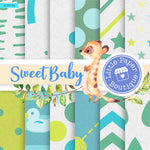 Sweet Baby Digital Paper RCS132B