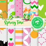Spring Time Digital Paper RCS137B