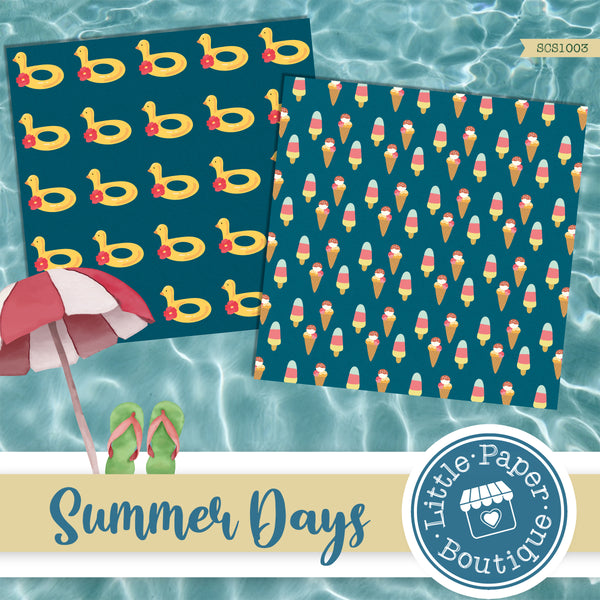 Summer Days Seamless Digital Paper SCS1003B