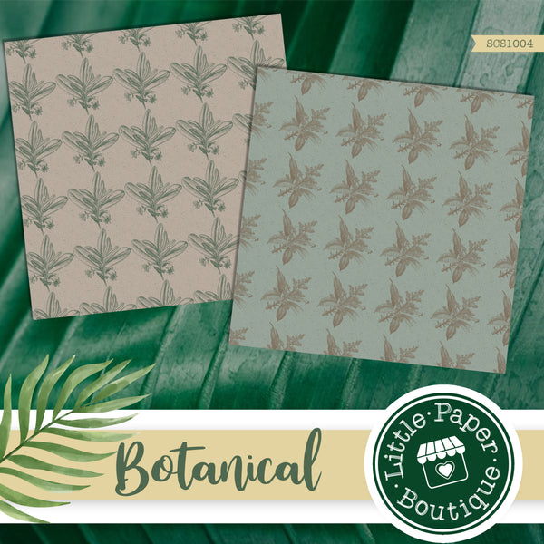 Botanical Seamless Digital Paper SCS1004B