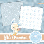 Little Dreamer Seamless Digital Paper SCS0019B