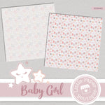 Baby Girl Seamless Digital Paper SCS0001B