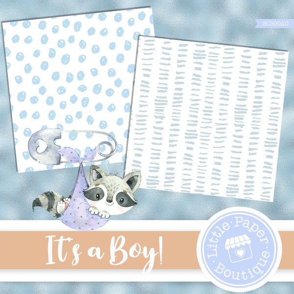It's A Boy! Seamless Digital Paper SCS0020B