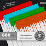 Rainbow Dripping Glitter 600 Seamless Digital Paper LPB6H103