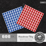 Monochrome Tiling Rainbow Glitter 600 Seamless Digital Paper LPB6H012
