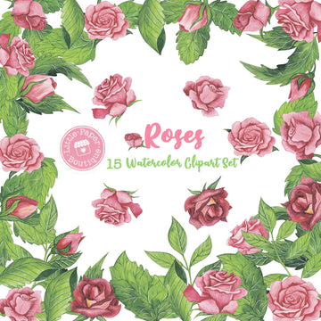 Roses Digital Clipart CA014